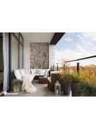 RII Műszkla panel - barna